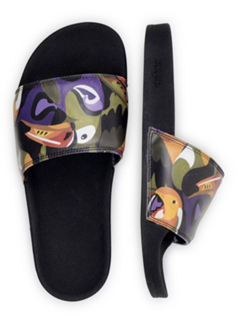 Sandalia Estampada Tucanes Mujer-2