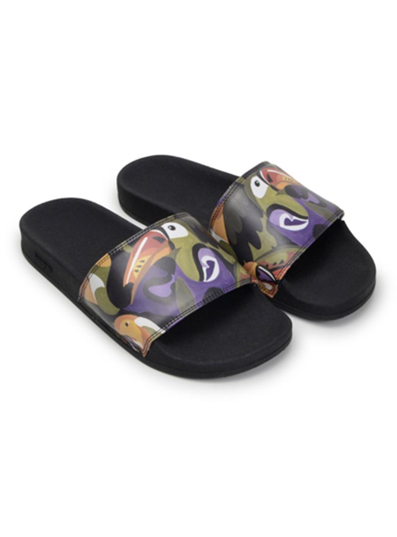 Sandalia Estampada Tucanes Mujer-0
