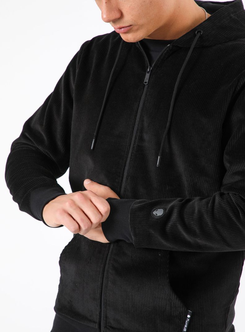 Poleron Cotelé Full Zipper-2