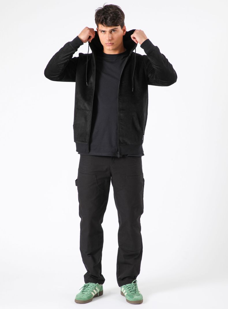 Poleron Cotelé Full Zipper-3