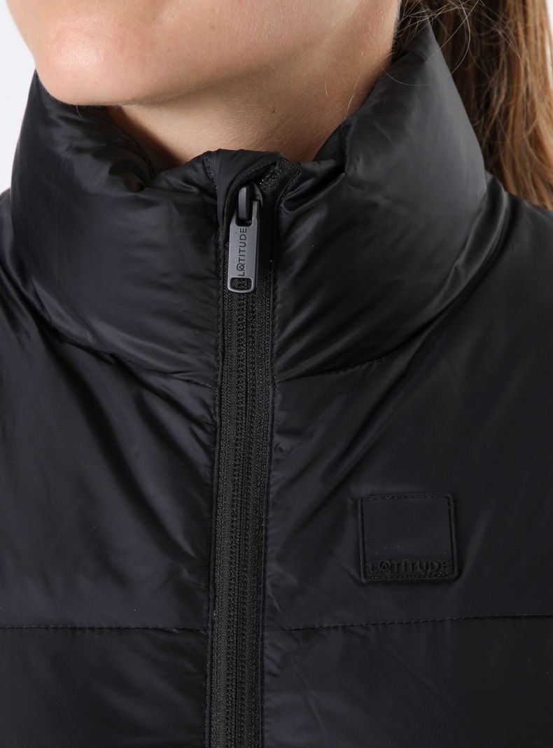 Parka Sin Manga Relleno Pluma-2
