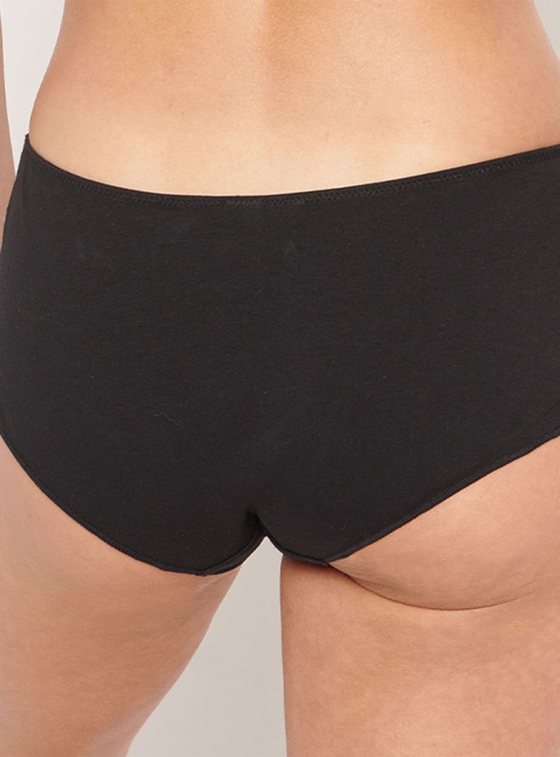Pack 3 Pantaleta Detalle Encaje Frontal Liso-2