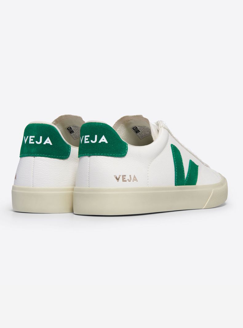 Zapatilla Urbana Hombre Campo Extra White Emeraude-2
