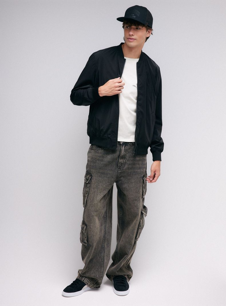 Chaqueta Bomber Cropped-4