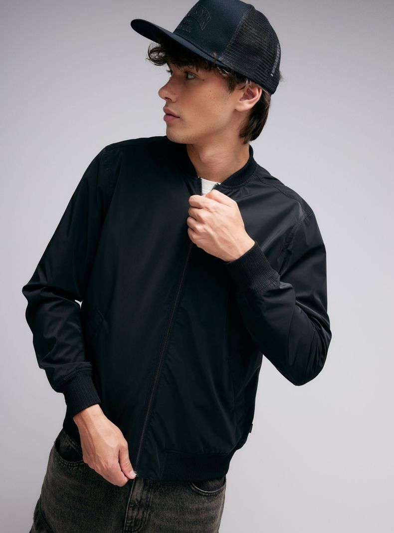Chaqueta Bomber Cropped-3