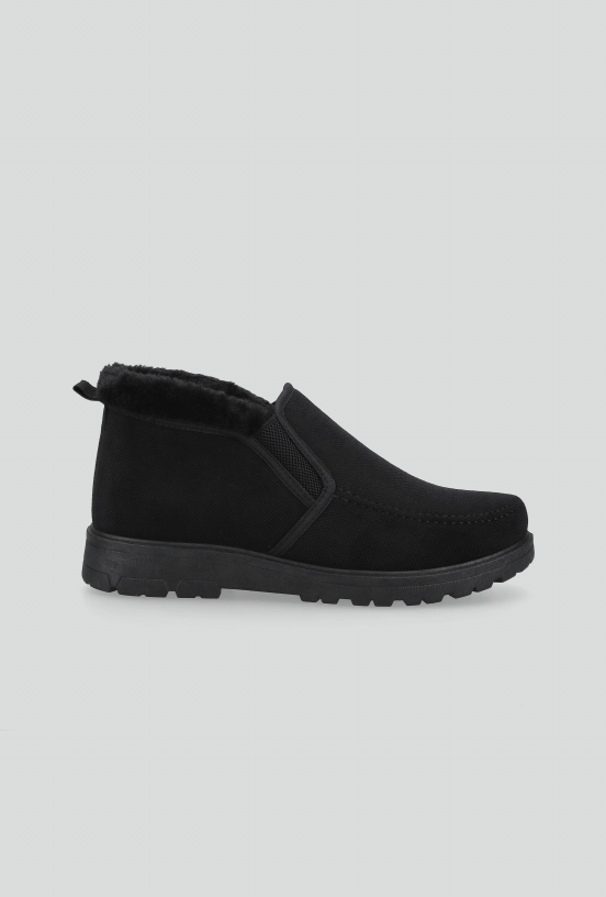 Zapato Casual Hombre de Descanso Slip On con Fake Furr-4