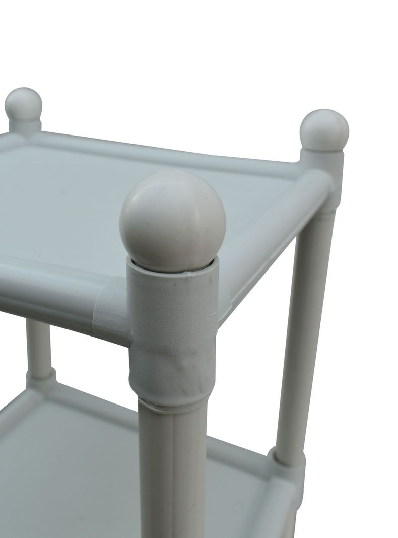 Mesa de Centro Multiuso 3 Niveles Blanco-3