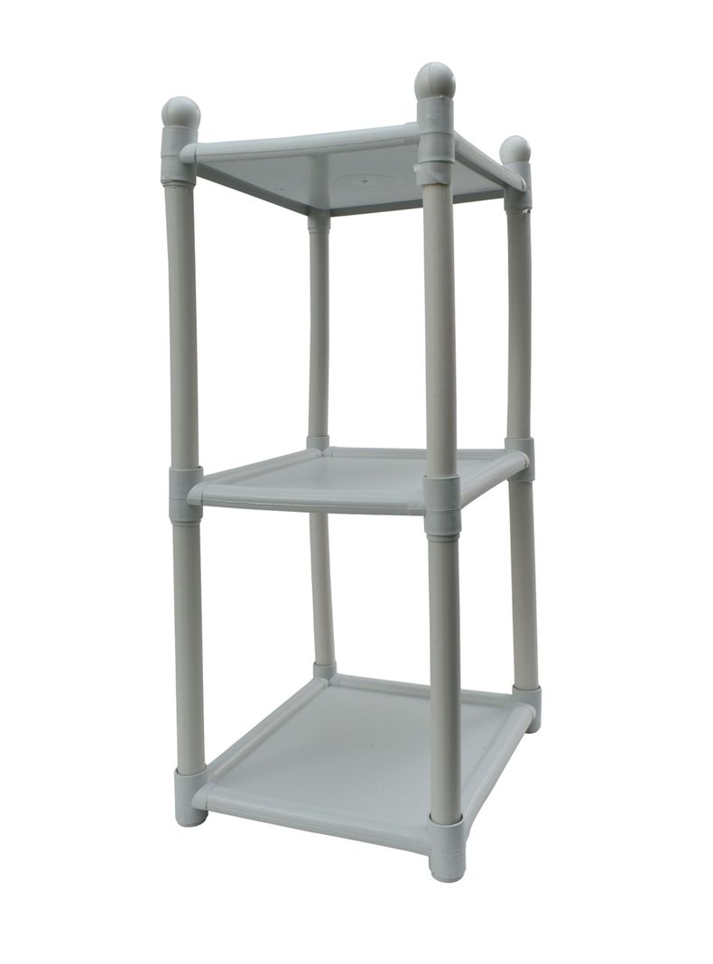 Mesa de Centro Multiuso 3 Niveles Blanco-1