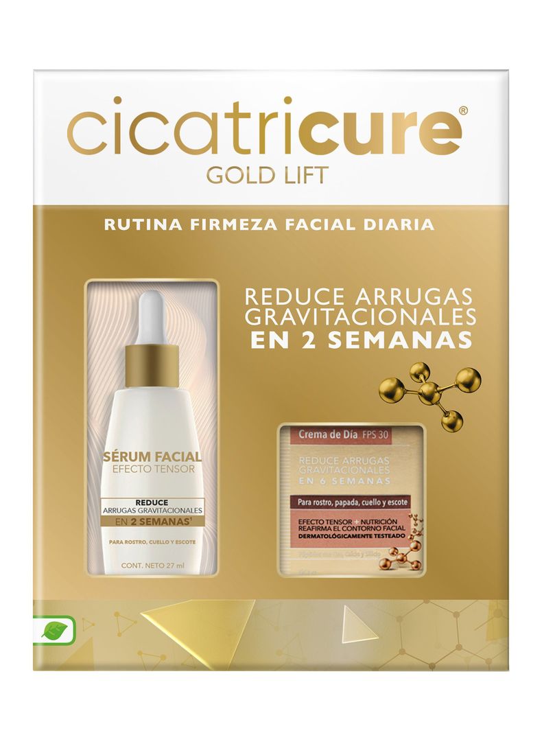 Pack Gold Lift Sérum Facial 27ml + Gold Lift  Crema Día 50g-0