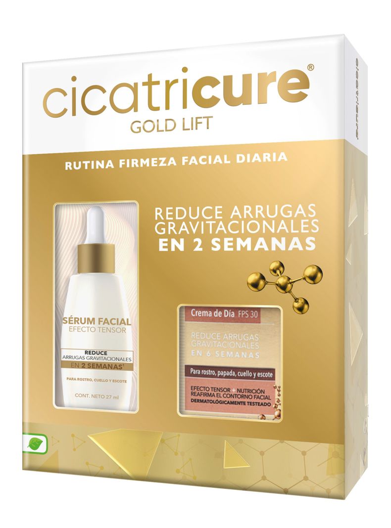 Pack Gold Lift Sérum Facial 27ml + Gold Lift  Crema Día 50g-1
