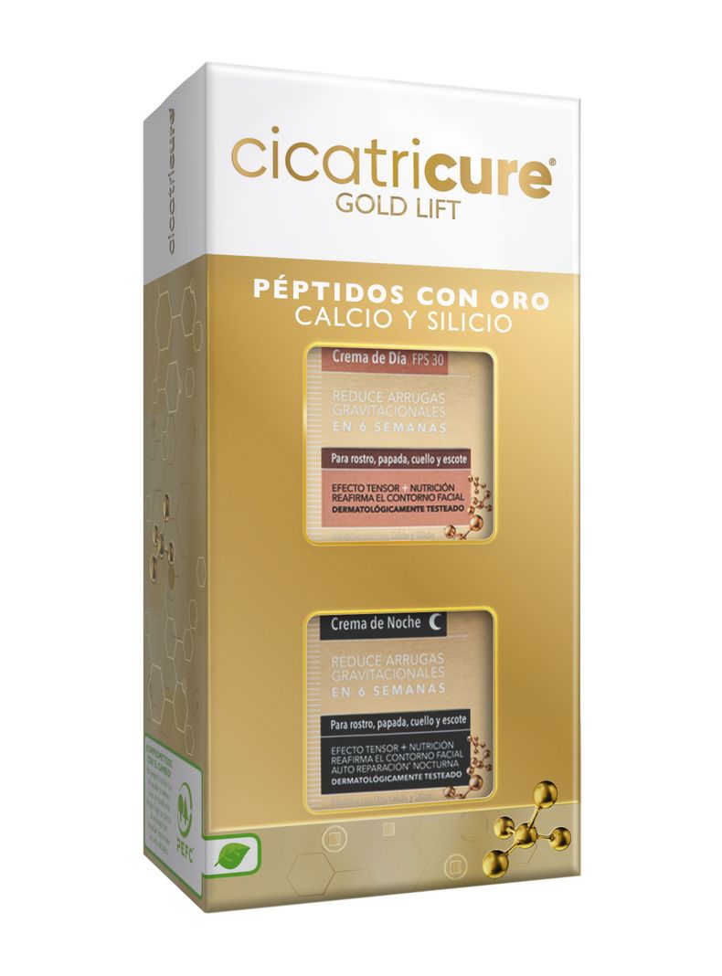Pack Cicatricure Gold Lift Crema Día 50g + Gold Lift Crema Noche 50g-2