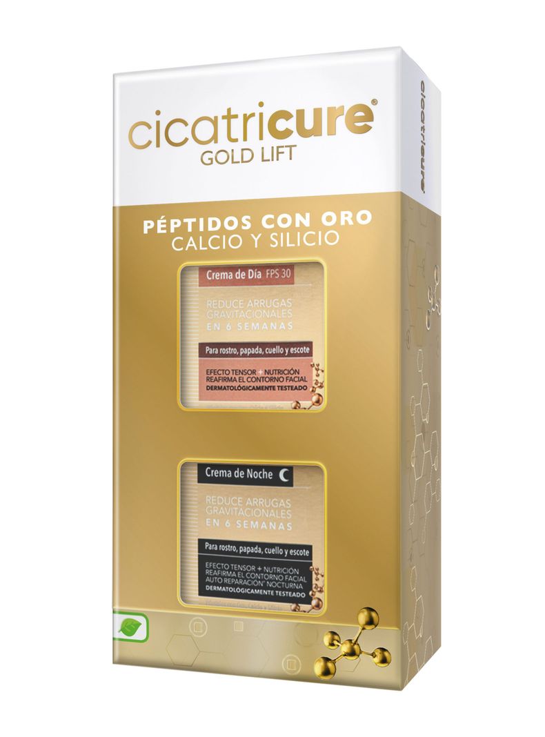 Pack Cicatricure Gold Lift Crema Día 50g + Gold Lift Crema Noche 50g-3