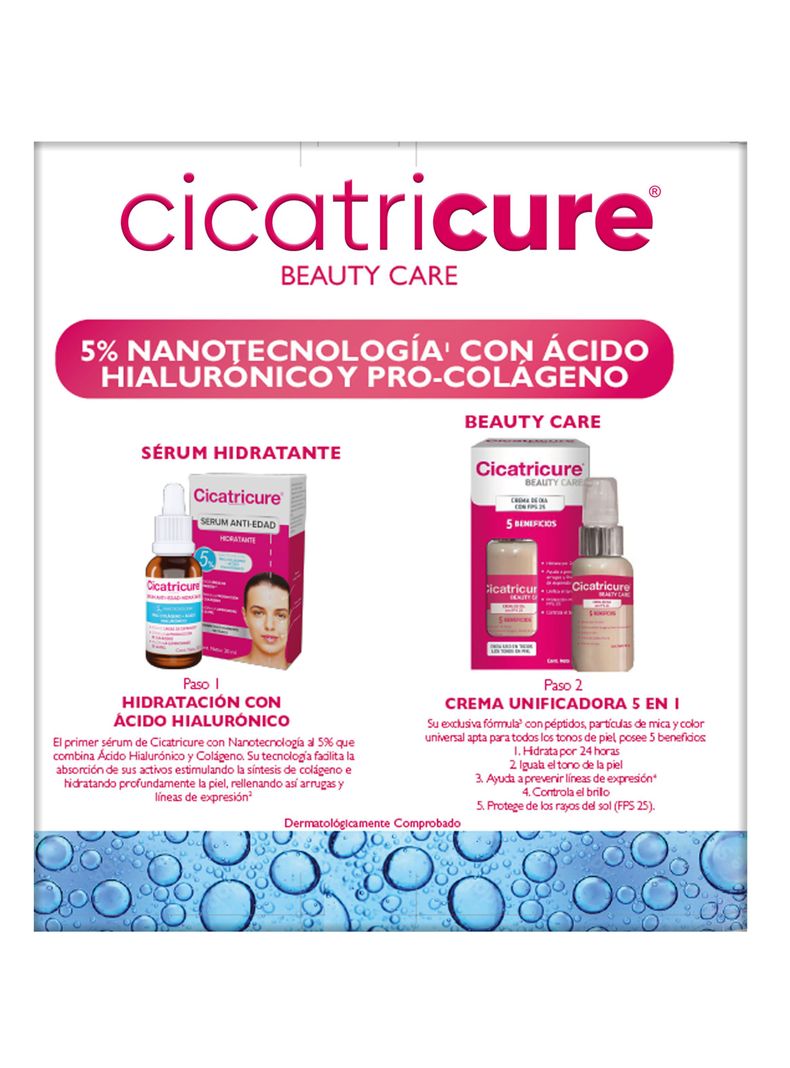 Pack Cicatricure Beauty Care 50g + Serum Hidratante 30ml-3