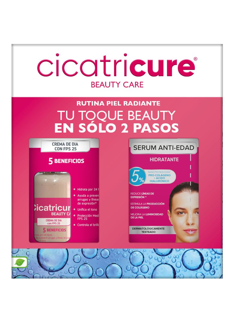 Pack Cicatricure Beauty Care 50g + Serum Hidratante 30ml-0