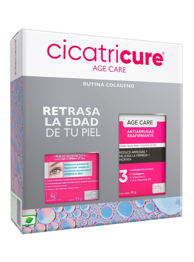 Pack Crema Reafirmante 50g + Contorno De Ojos 8.5g Age Care-2
