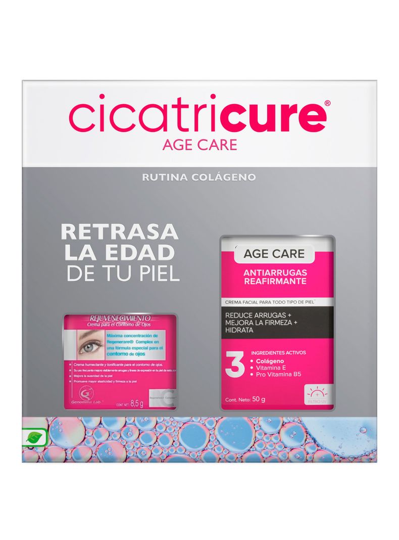 Pack Crema Reafirmante 50g + Contorno De Ojos 8.5g Age Care-0