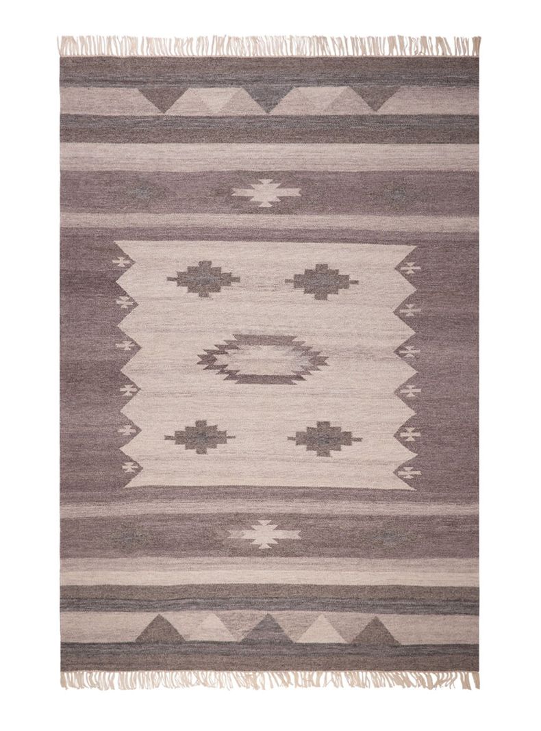 Alfombra Eco Ethnic 190x290 cm Café-0