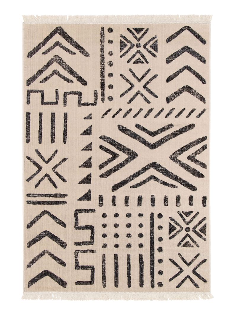 Alfombra Nigeria 160x230 cm Beige-0