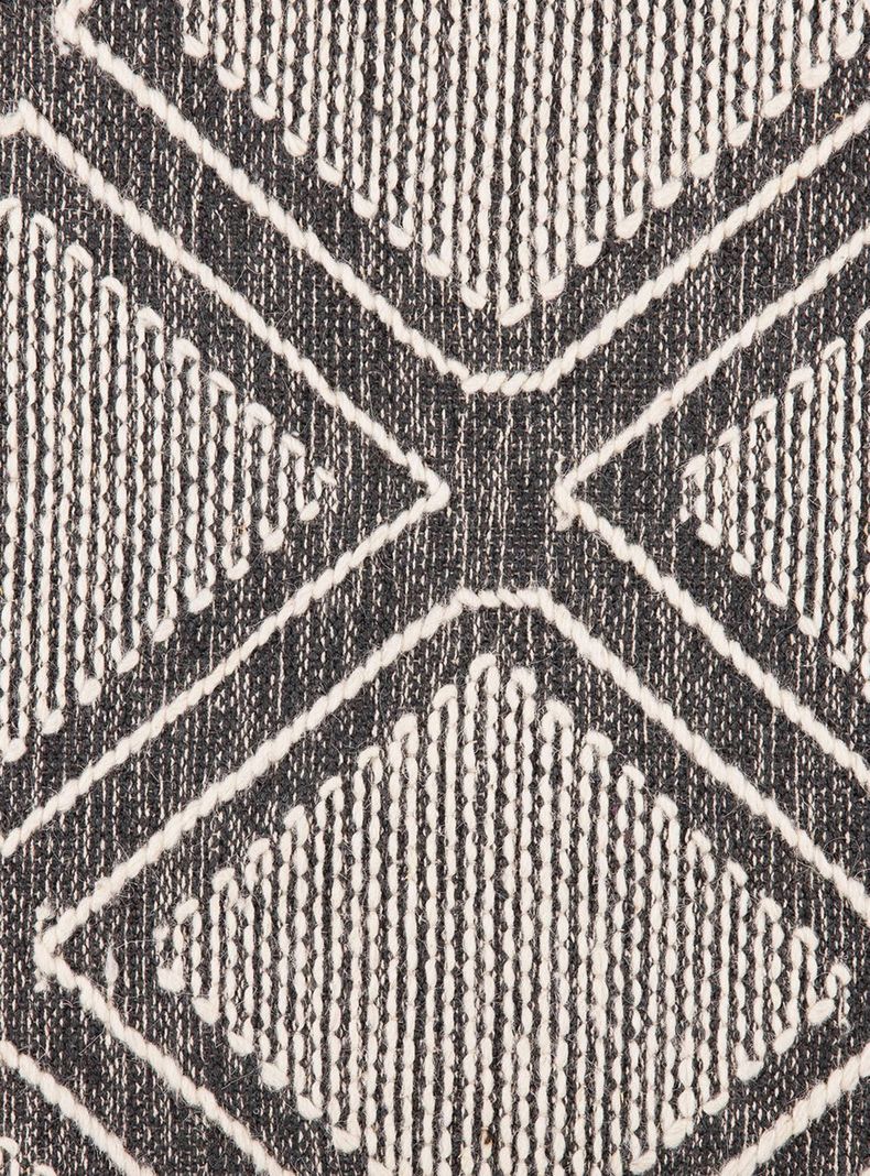 Alfombra Geo 140x200 cm Anthracite D2-3