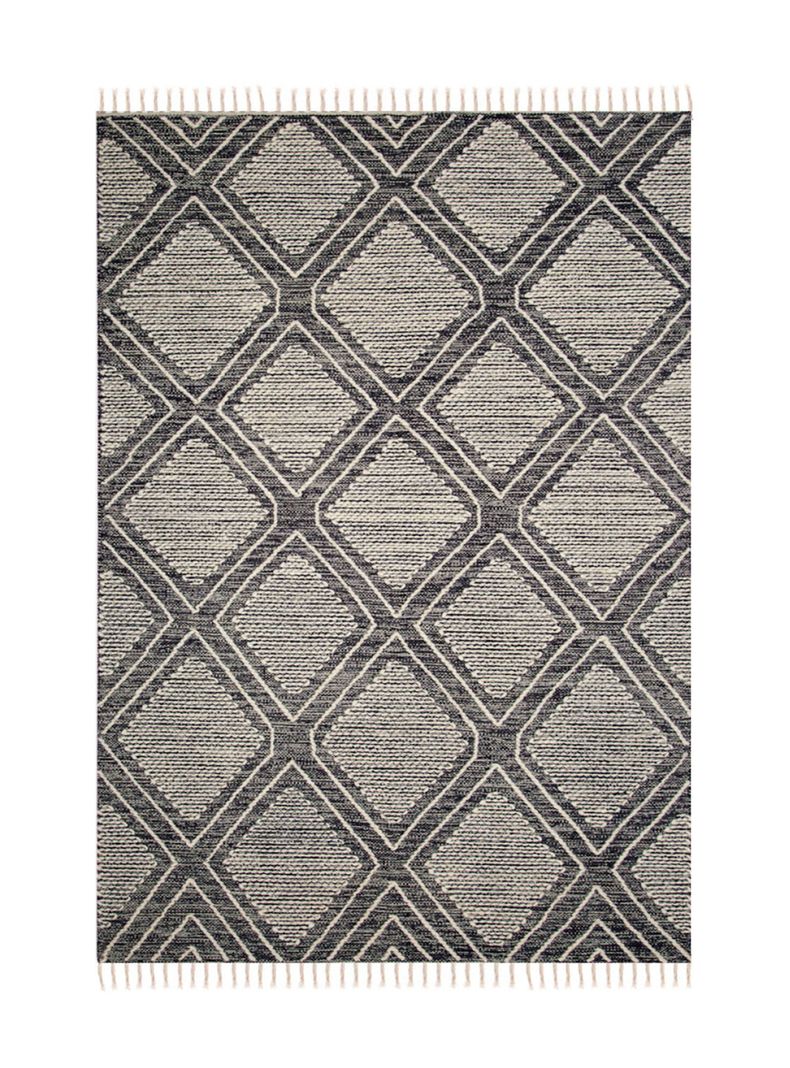Alfombra Geo 140x200 cm Anthracite D2-0