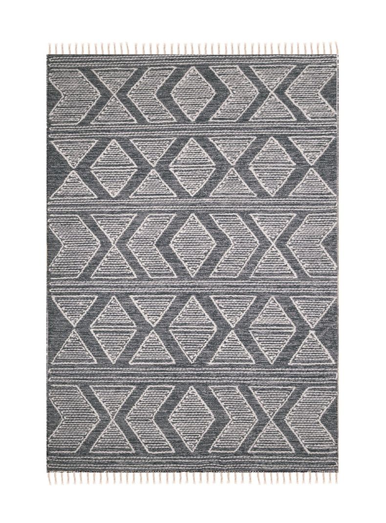Alfombra 160 x 230 cm Woven Geo Navy D1-0