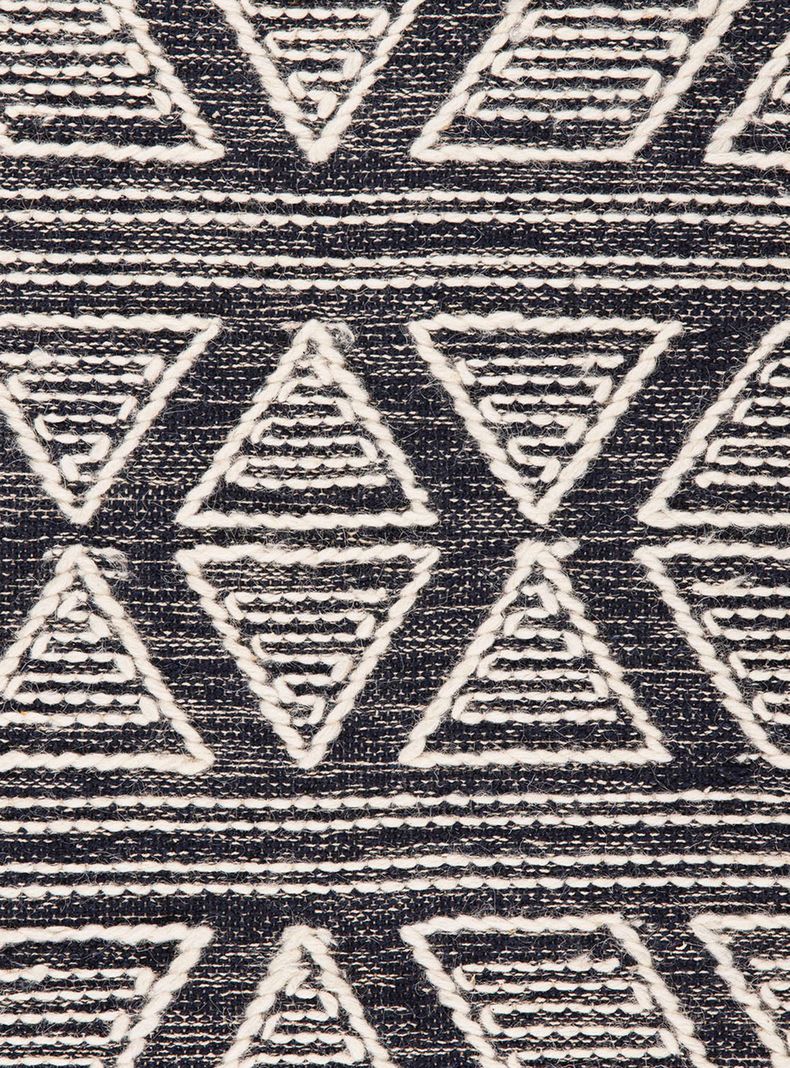 Alfombra 160 x 230 cm Woven Geo Navy D1-1