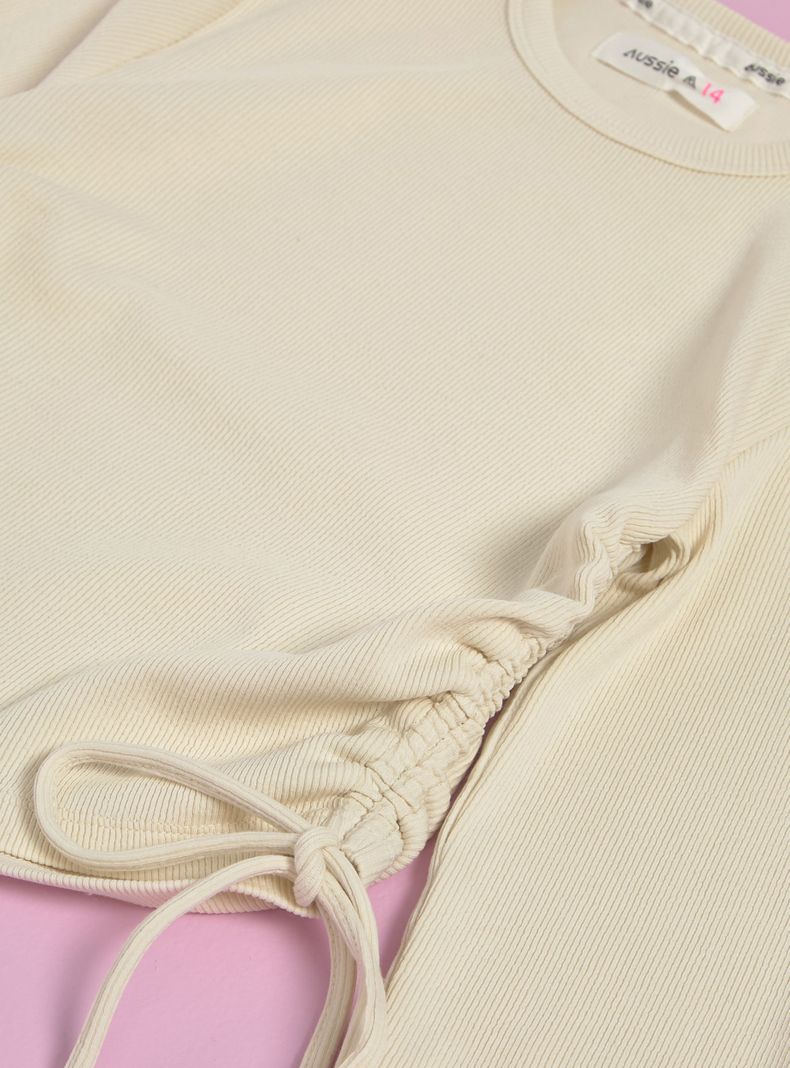 Polera Tejida con Amarra a los Lados-4