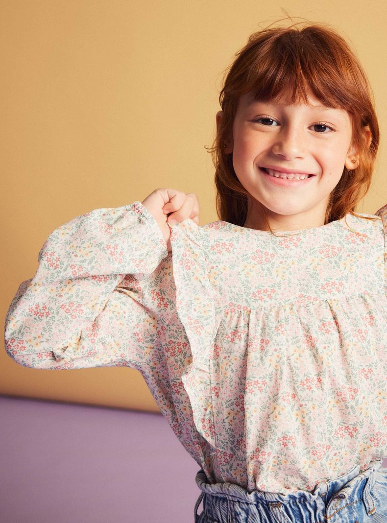 Blusa Vuelos Estampada-1