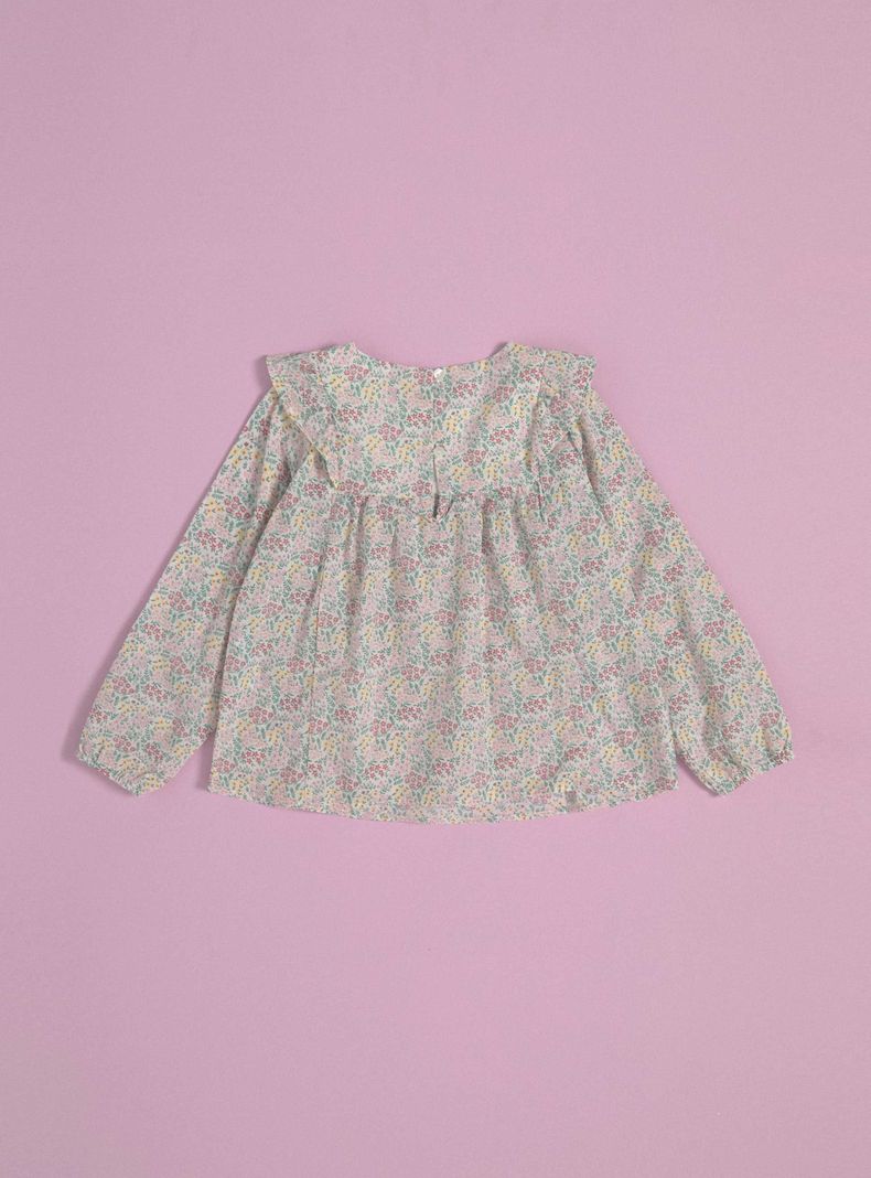 Blusa Vuelos Estampada-3