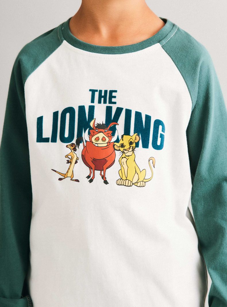 Polera Raglan Estampado Disney-1