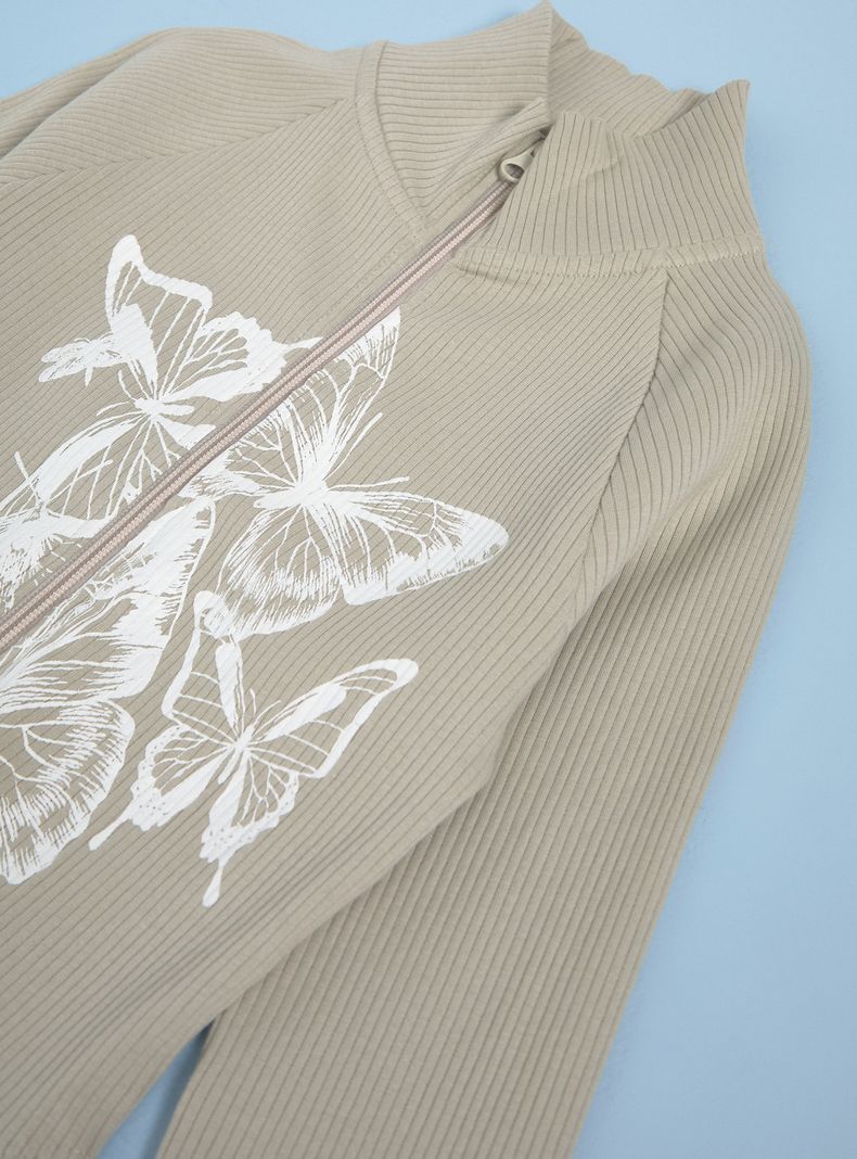 Polera Manga Larga con Cierre-4