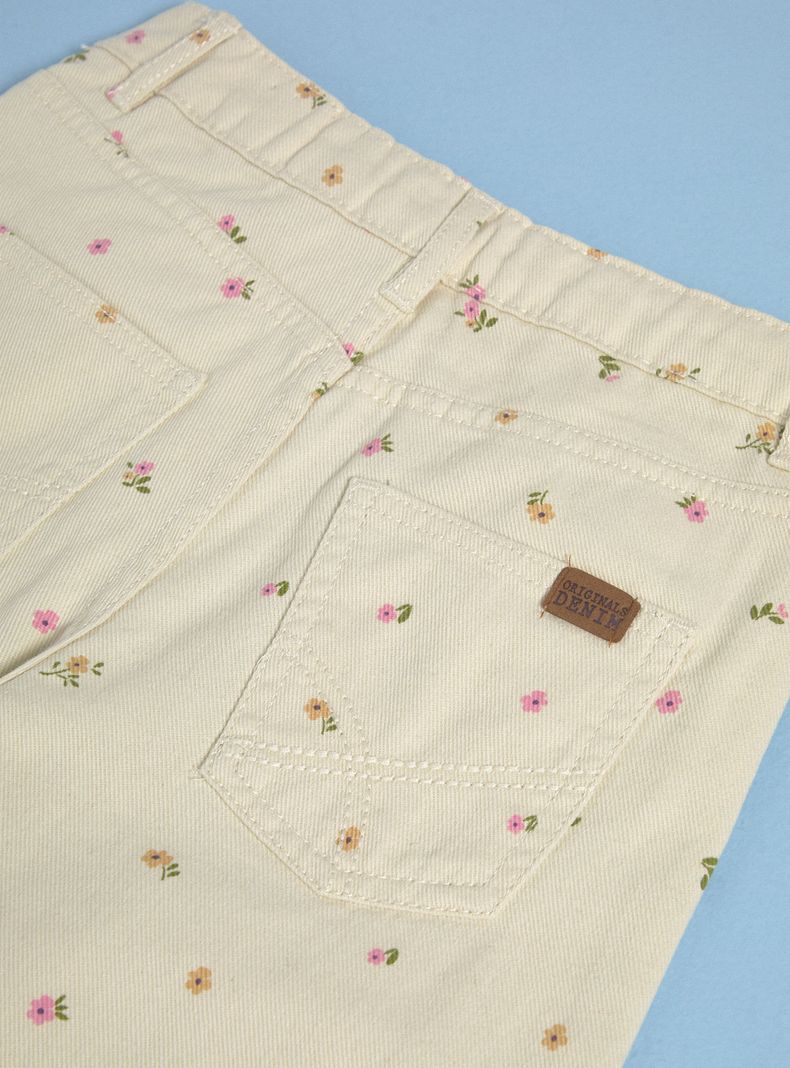 Pantalón Pierna Ancha Estampado-4