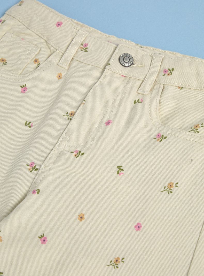 Pantalón Pierna Ancha Estampado-3