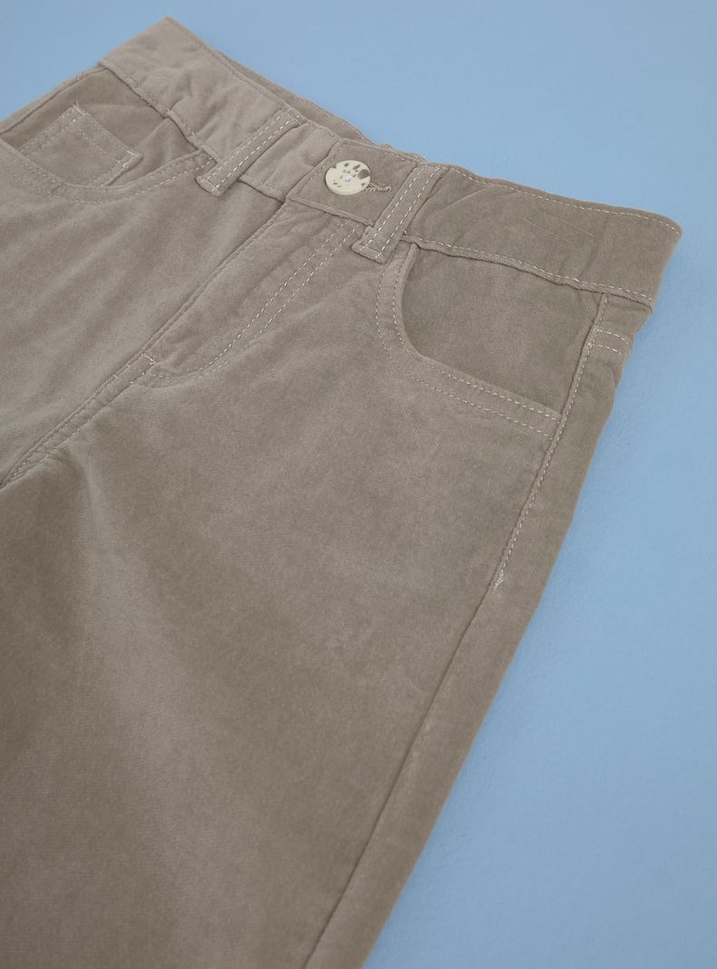 Pantalón Pierna Ancha Cotelé-2