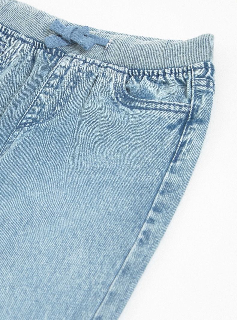 Jeans Cintura Flexible Rib-1