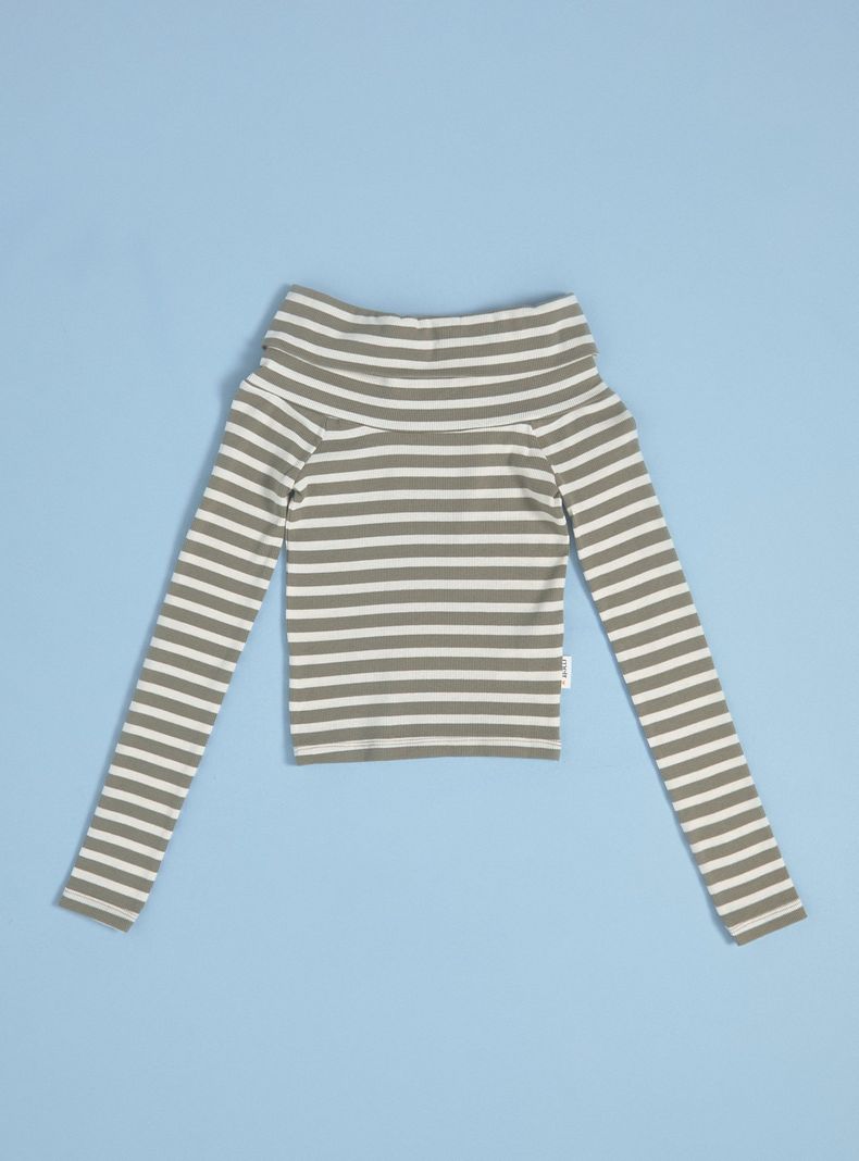 Polera con Cuello Bardot-2