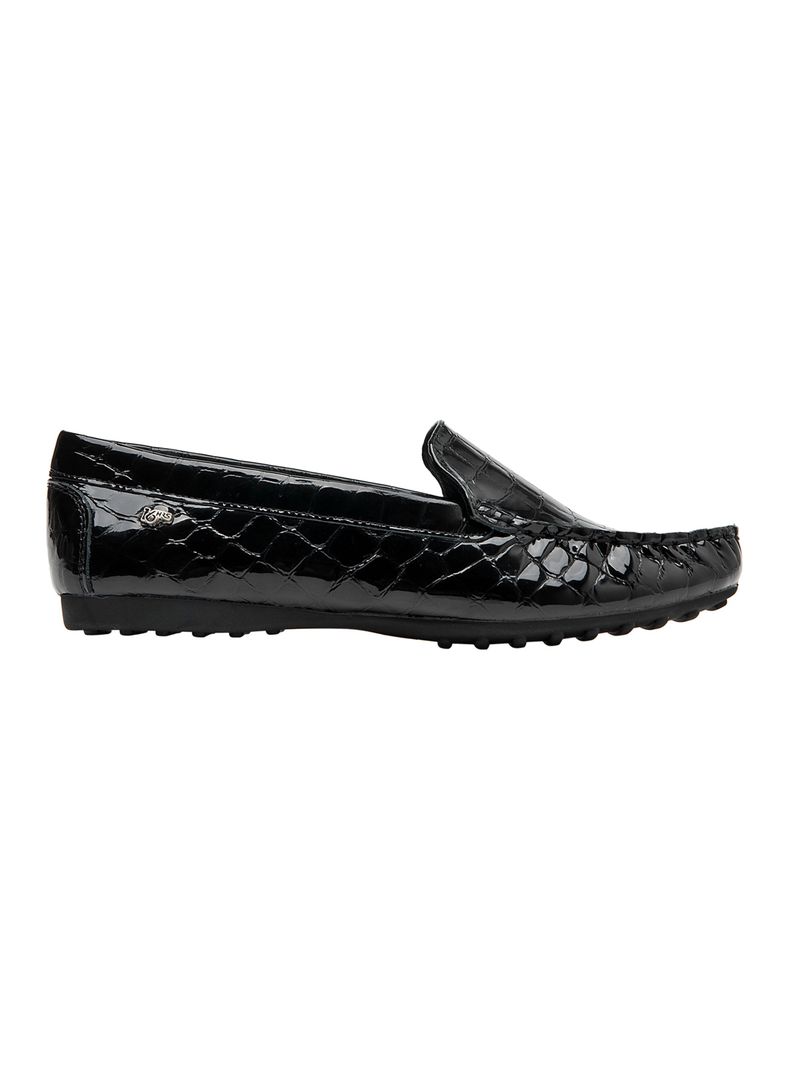 Mocasín Texturizado Charol Cuero L072 Mujer-0