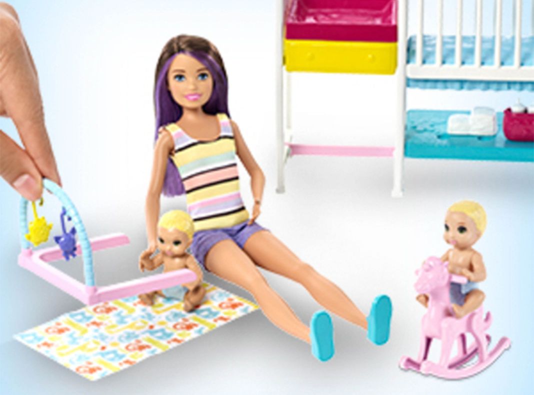Familia Barbie Skipper Guardería de Bebés-2