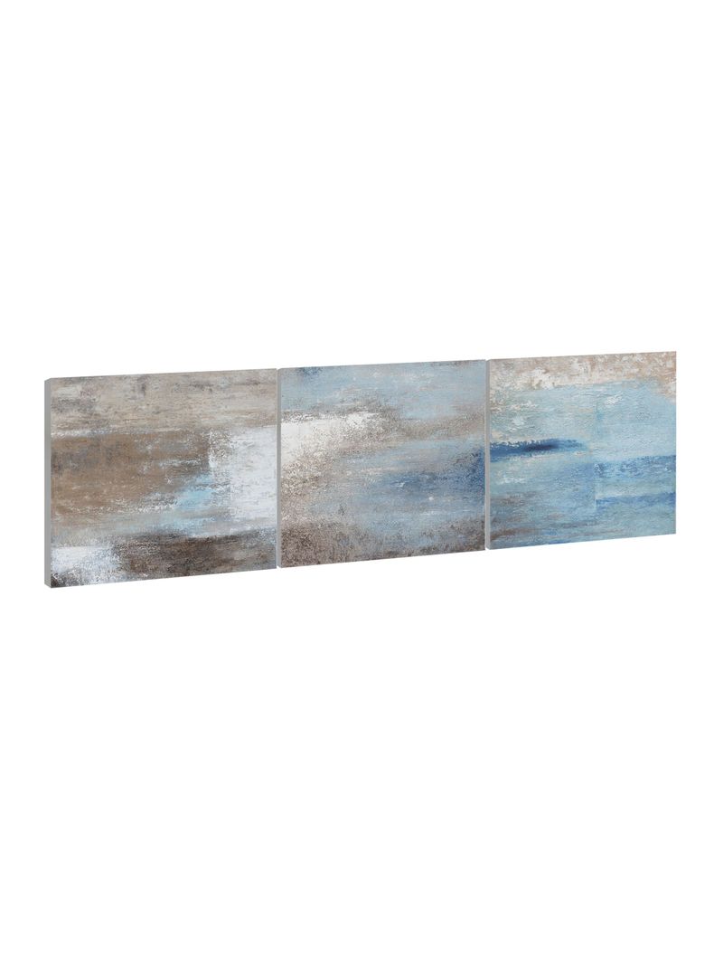CuadrOleo Triptico Abstracto 40x120 cm-1