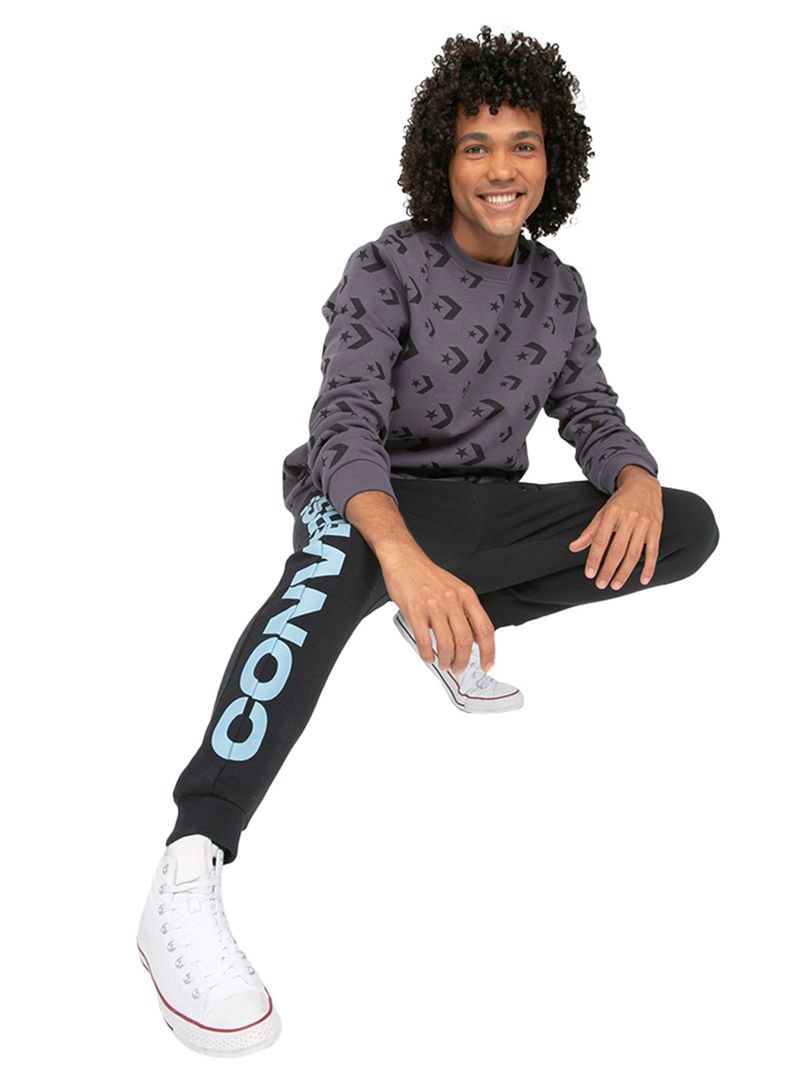 Polerones Star Chevron All Over Crew-3