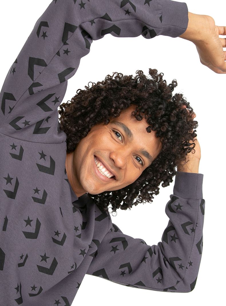 Polerones Star Chevron All Over Crew-2