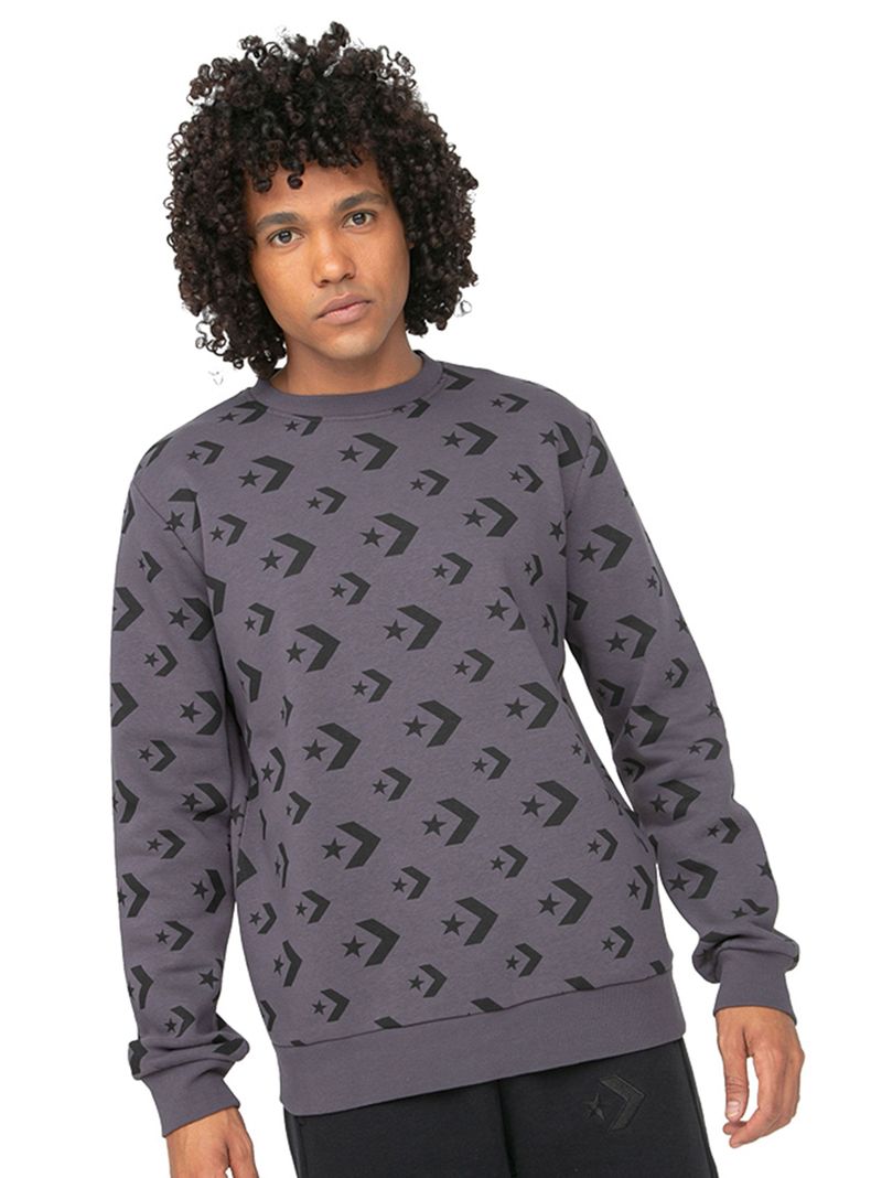 Polerones Star Chevron All Over Crew-0