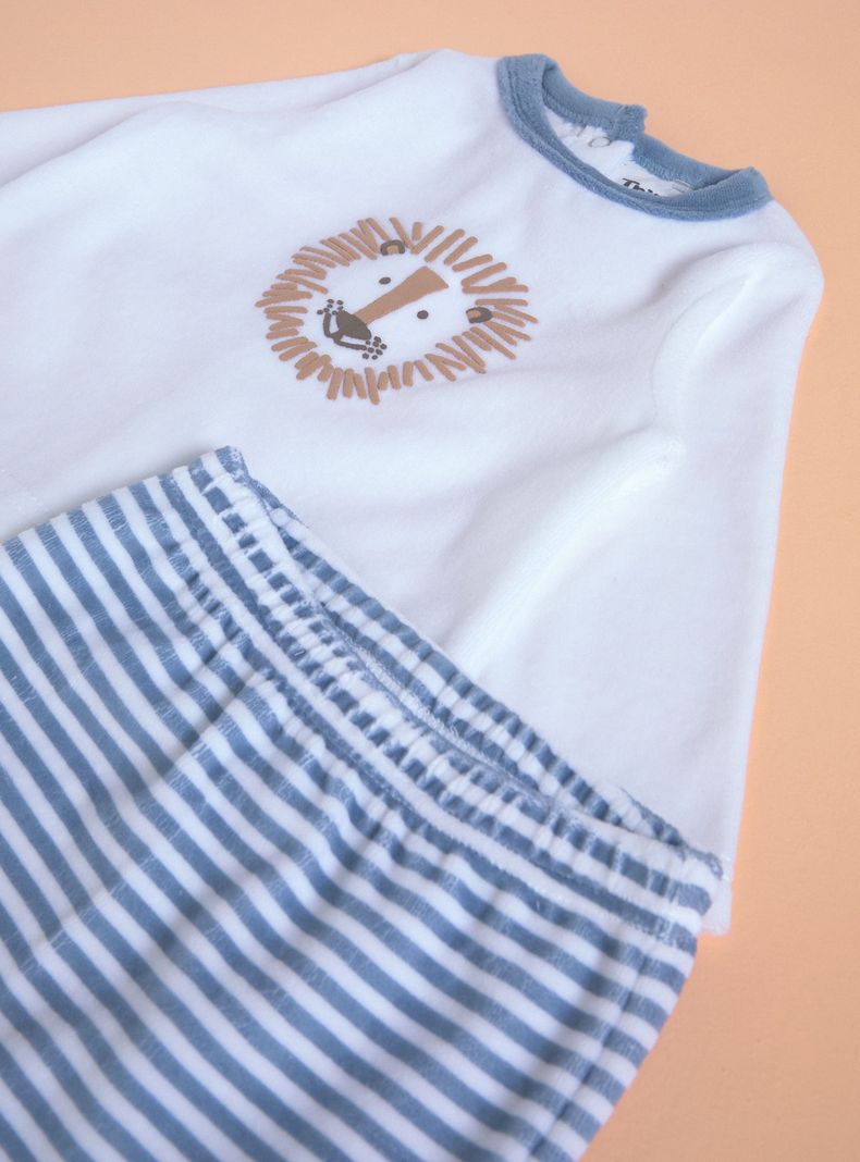 Conjunto Estampado de Velour-2