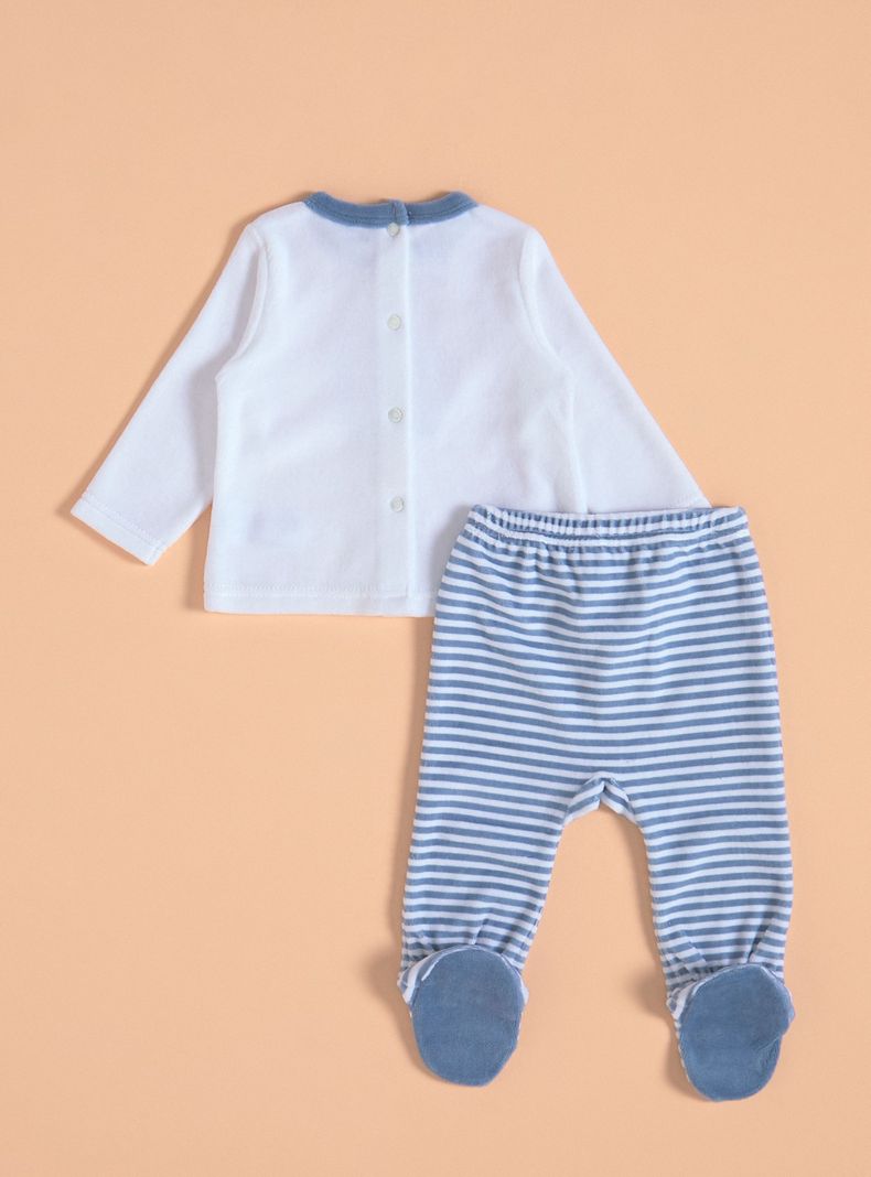 Conjunto Estampado de Velour-1