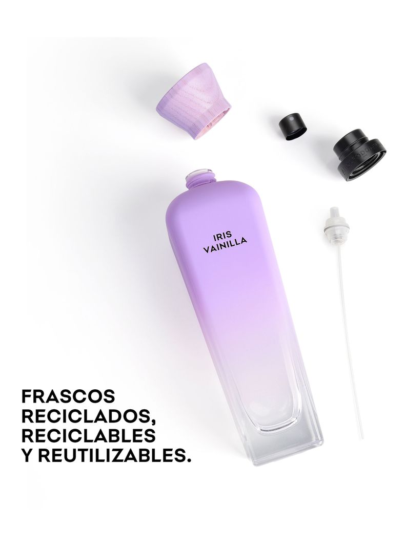 Set Perfume Iris Vainilla EDP Mujer 120ml + EDP 10ml + Loción Corporal 75ml-4