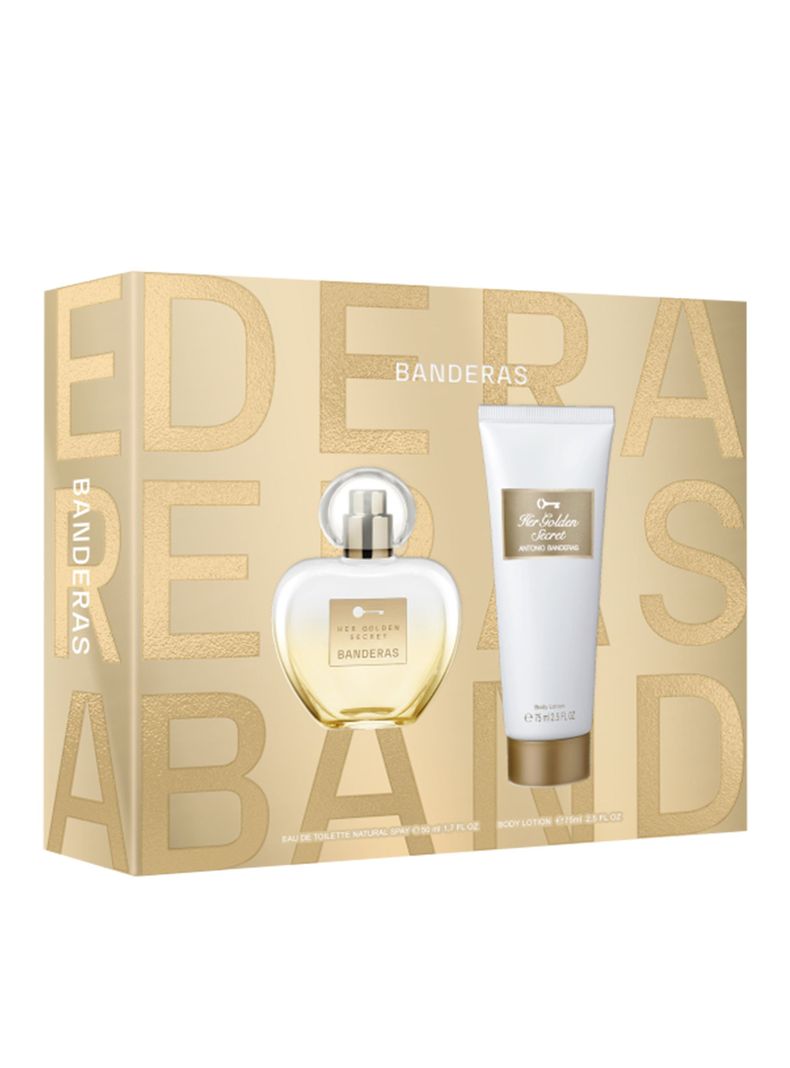 Set Perfume Her Golden Secret EDT Mujer 50ml + Loción Corporal 75ml-0