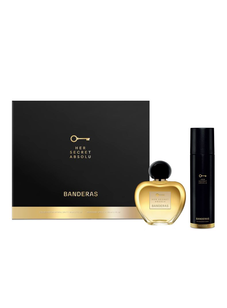 Set Perfume Her Secret Absolu EDP Mujer 80ml + Desodorante 150ml-0