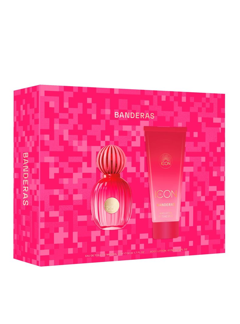 Set Perfume The Icon Woman EDP Mujer 50ml + Loción Corporal 75ml-0