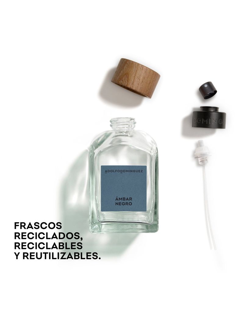Perfume  Ámbar Negro EDP Hombre 120ml + Neceser-4