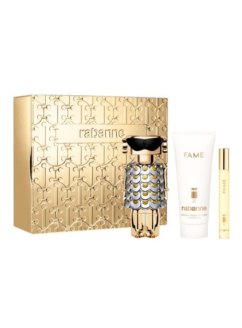 Set Perfume Fame EDP Mujer  80 ml + 10 ml + Body Lotion 100 ml Rabanne-1